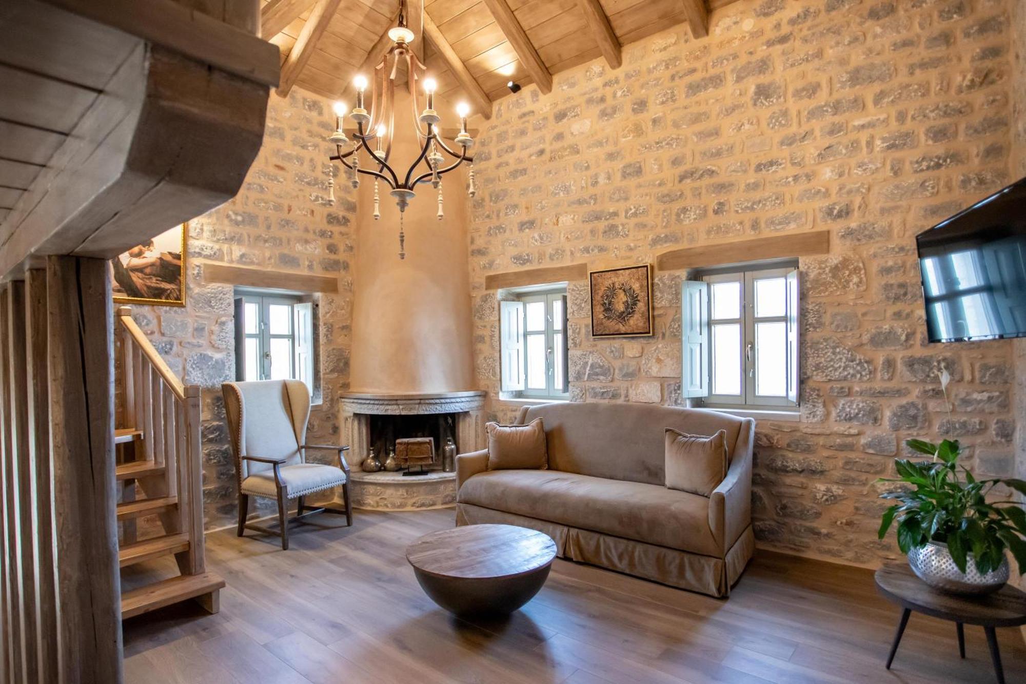 Akrolithi Guesthouse Karavostasi  Bagian luar foto