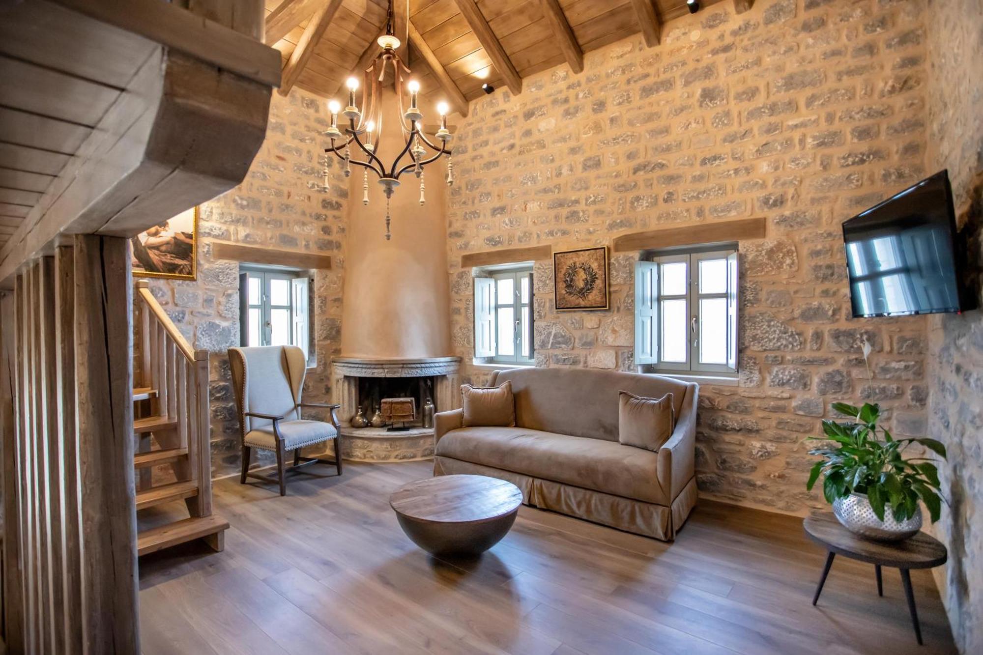 Akrolithi Guesthouse Karavostasi  Bagian luar foto