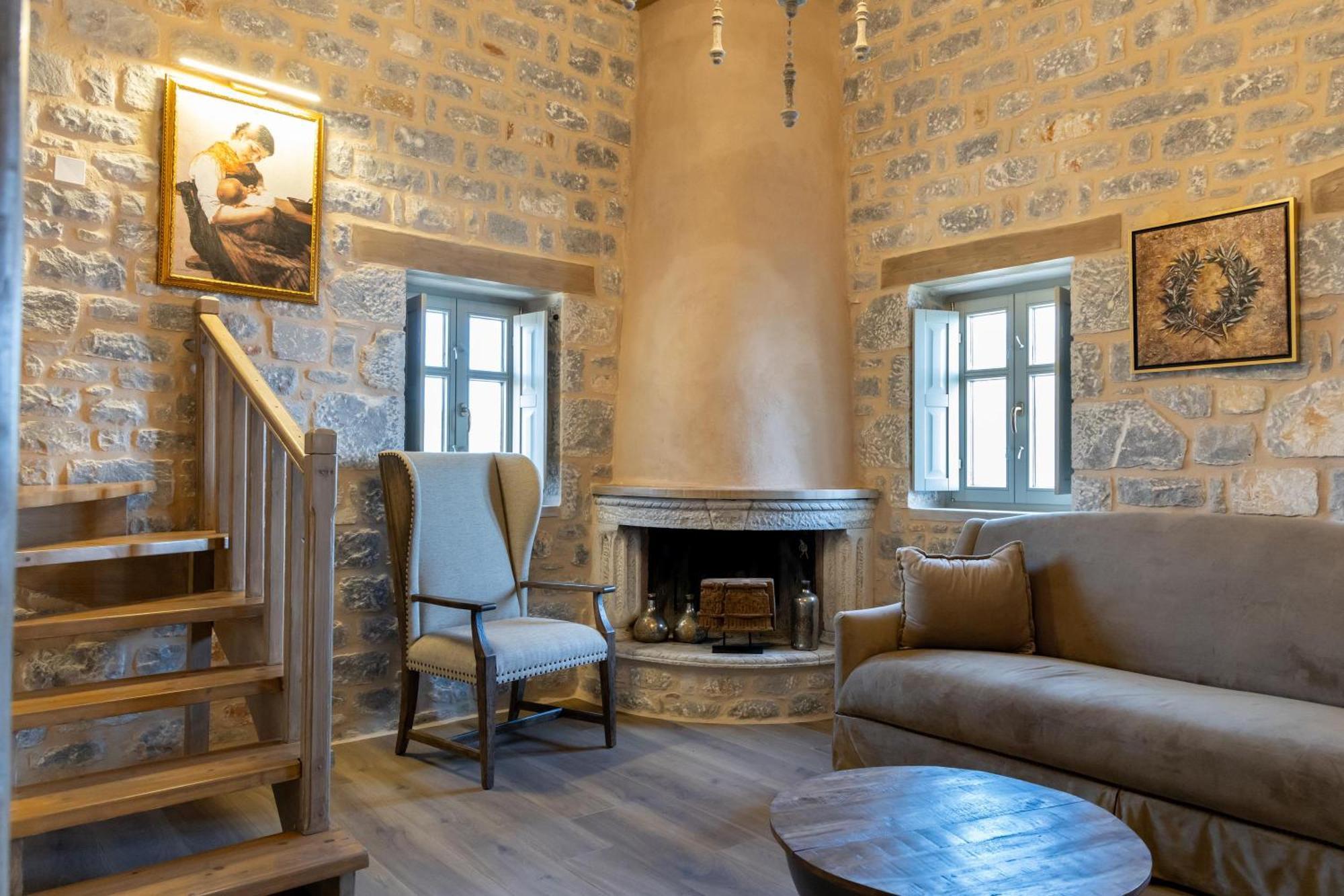 Akrolithi Guesthouse Karavostasi  Bagian luar foto